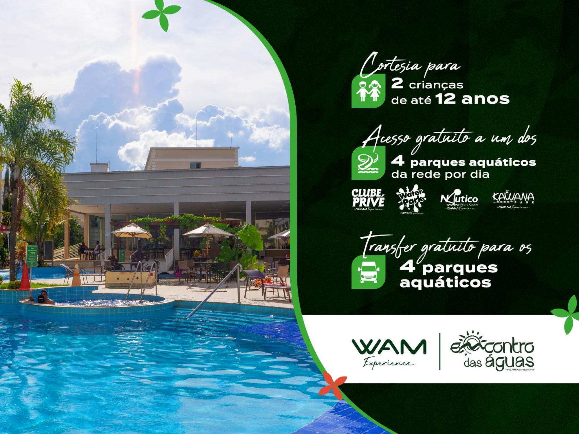 Encontro Das Aguas Thermas Resort By Wam Experience Caldas Novas Eksteriør bilde